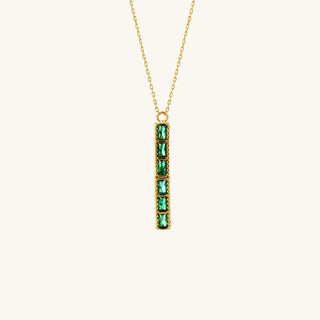 Theodora Emerald Necklace