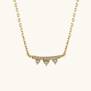 Wishbone Diamond Necklace