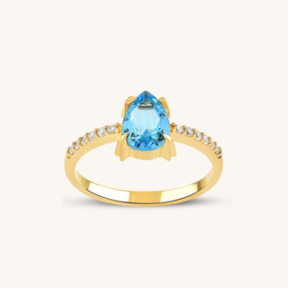 Scintillante Twinkling Topaz Ring