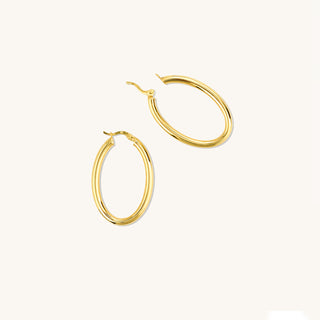 Large Oval Earrings