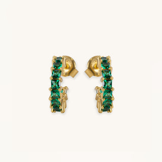 Helen Emerald Earrings