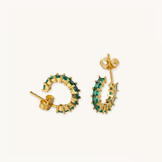 Helen Emerald Earrings