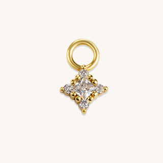 Star Zircon Charm