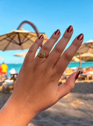 Lena Citrine Ring