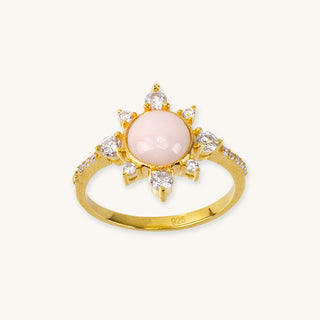 Sunshine Pink Opal Ring