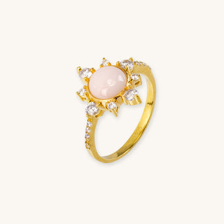 Sunshine Pink Opal Ring