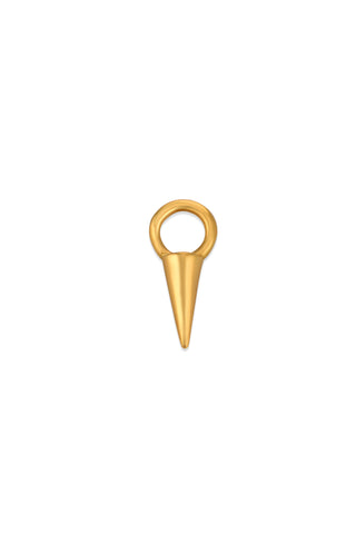 Small Cone Gold Charm - Charms - Womuse | Fine Jewelry