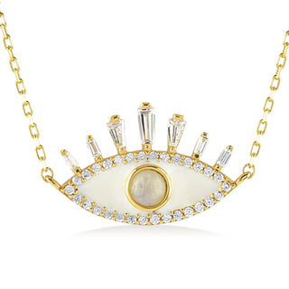 Cleopatra's Lunar Majesty Moonstone Necklace