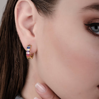 Helen Chakra 24K Gold Earrings -  Earrings - Womuse | Fine Jewelry