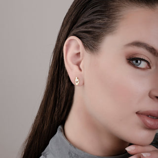 Hamsa Opal 24K Gold Earrings -  Earrings - Womuse | Fine Jewelry