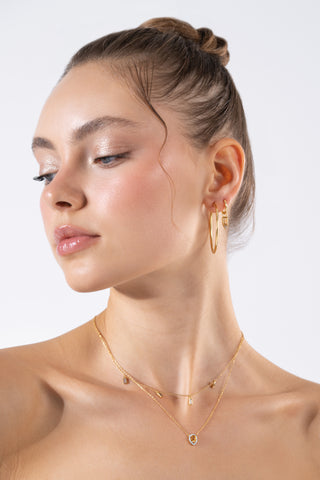 BaguetteBaguette 24K Gold Vermeil Necklace - Gold Vermeil Necklaces - Womuse | Fine Jewelry 24K Gold Vermeil Necklace